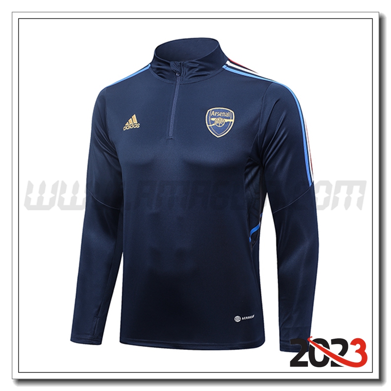 Felpa Allenamento Arsenal Blu Marino 2023 2024