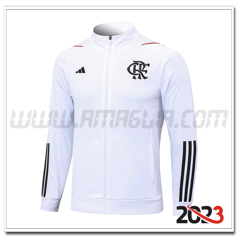 Giacca Calcio Flamenco Bianco 2023 2024