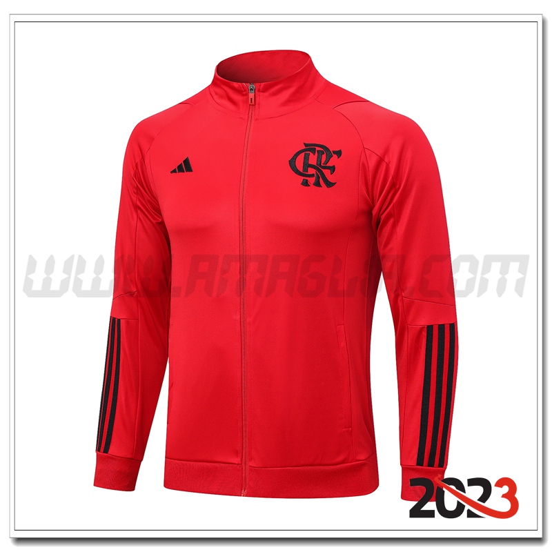 Giacca Calcio Flamenco Rosso 2023 2024