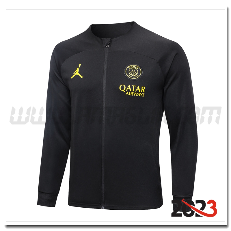 Giacca Calcio PSG Nero 2023 2024