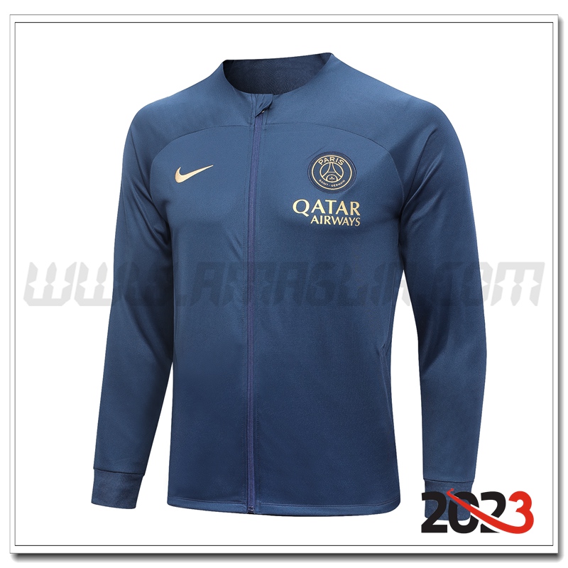 Giacca Calcio PSG Blu Marino 2023 2024