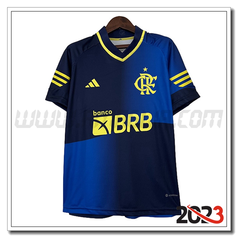 Maglia Calcio Flamengo Edizione speciale 2023 2024 Blu