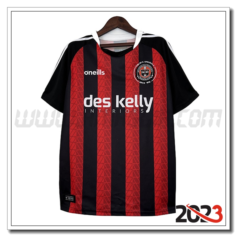 Bohemian FC Prima Maglia Calcio 2023 2024