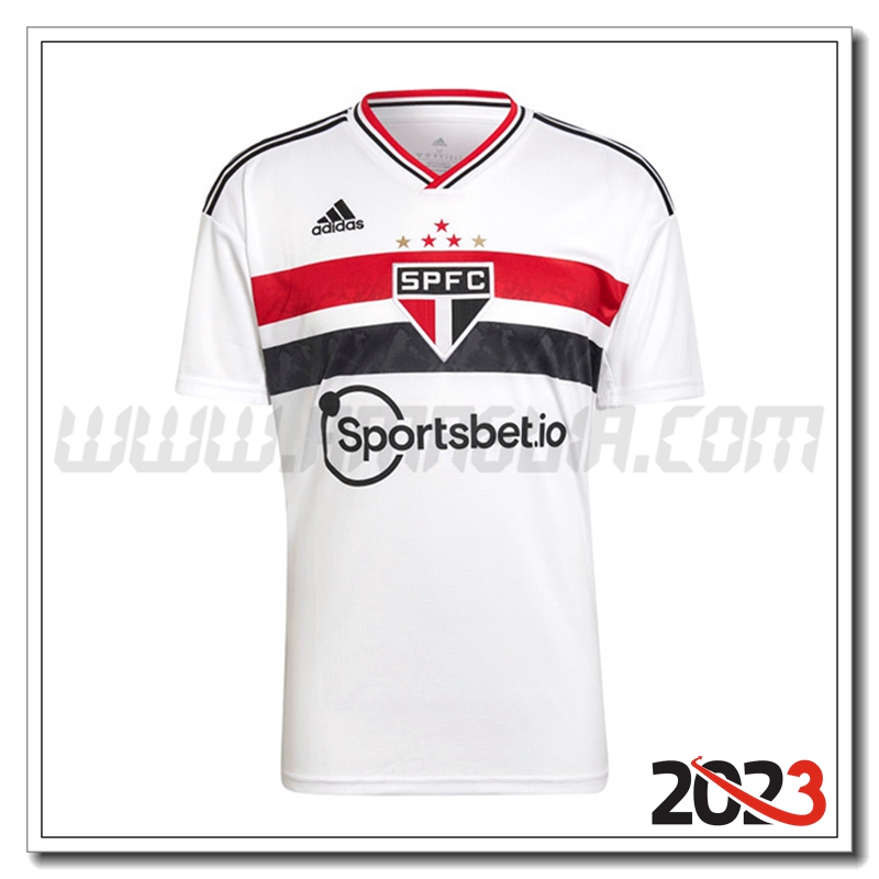 Sao Paulo FC Prima Maglia Calcio 2023 2024