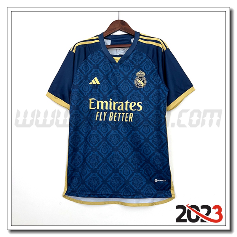 Maglia Calcio Real Madrid Edizione speciale 2023 2024 Blu