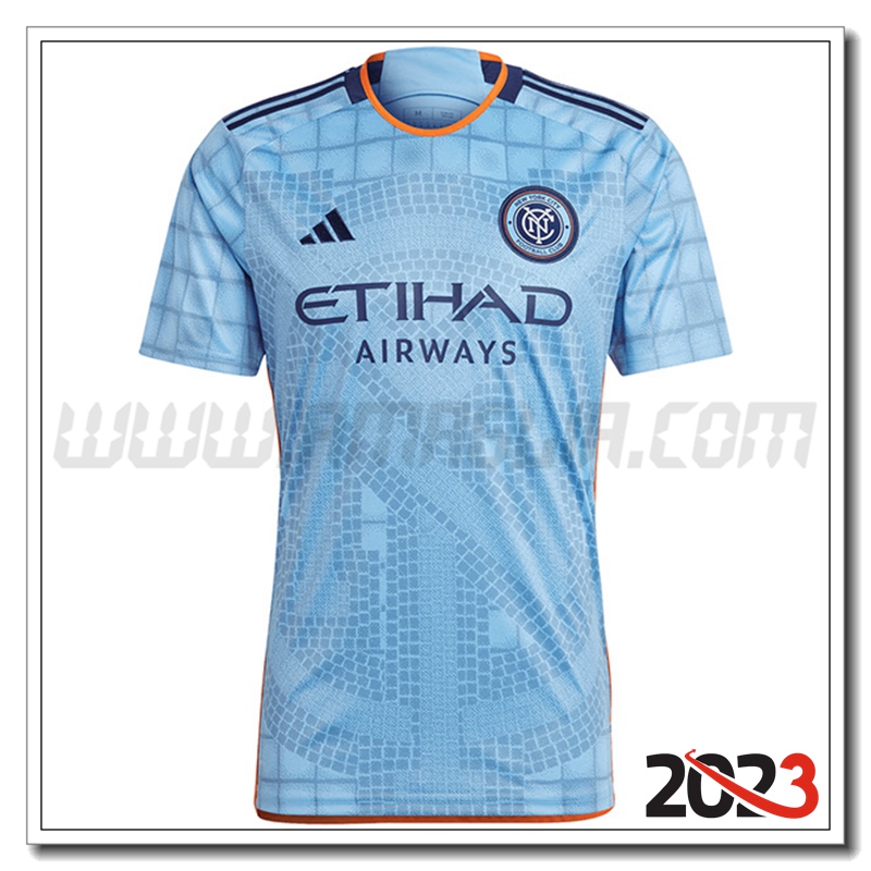 New York City FC Prima Maglia Calcio 2023 2024