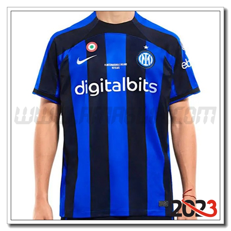 Prima Maglia Calcio Inter Milan 115掳 Anniversario