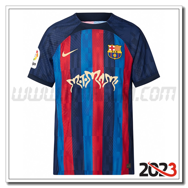 Maglia Calcio FC Barcellona x Rosal閾哸 Motomami 2023 2024