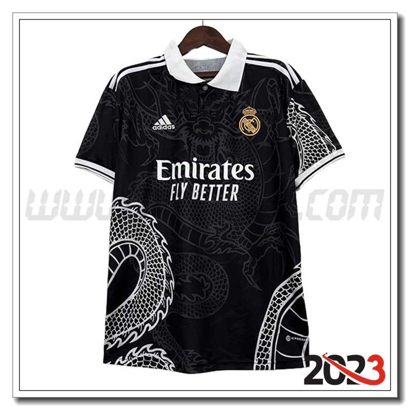 Maglia Calcio Real Madrid Edizione speciale 2023 2024 Nero