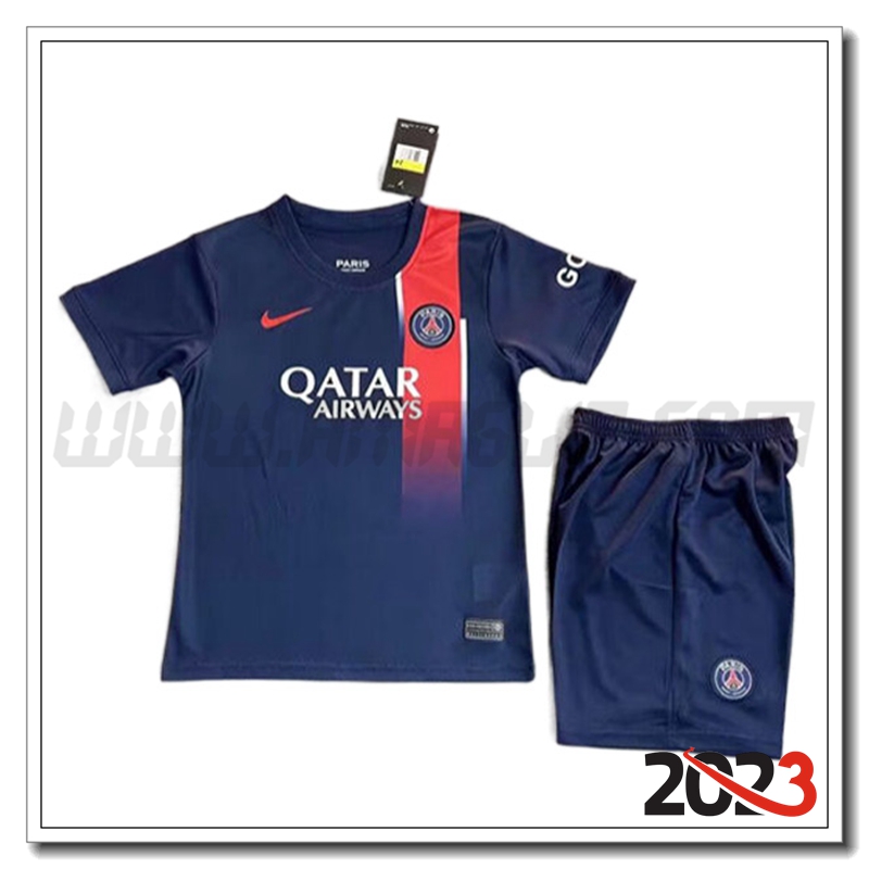 Kit Maglia PSG Bambino Prima Versione trapelata 2023 2024