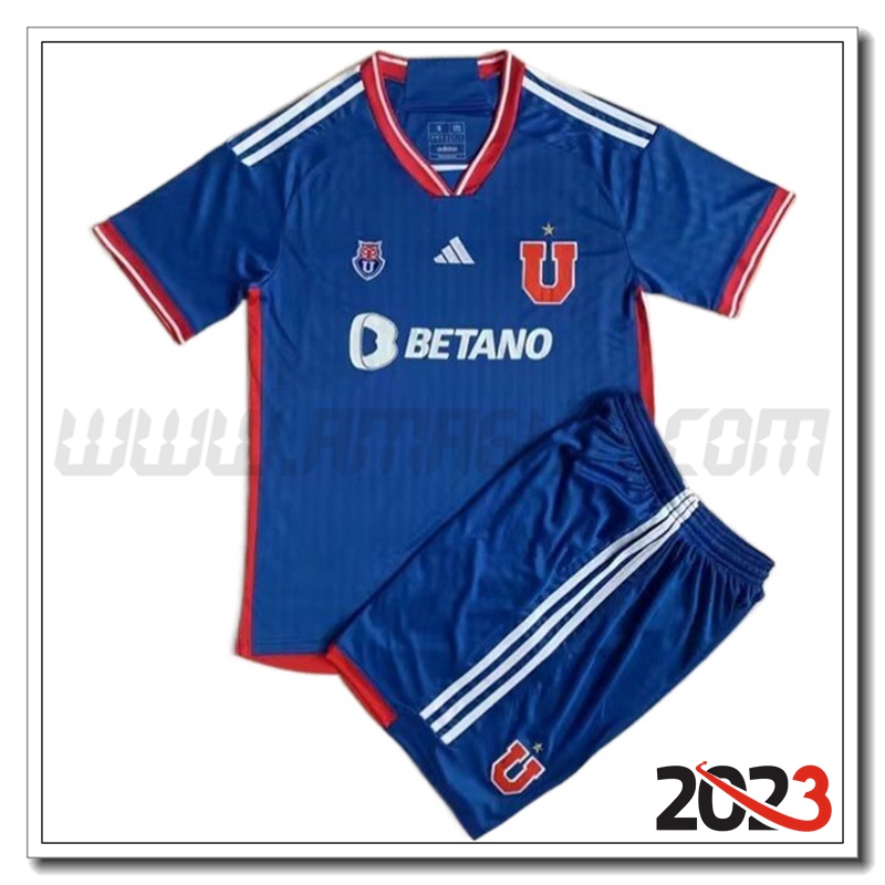 Kit Maglia Universidad De Chile Bambino Prima 2023 2024