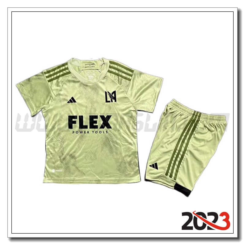 Kit Maglia Los Angeles FC Bambino Seconda 2023 2024