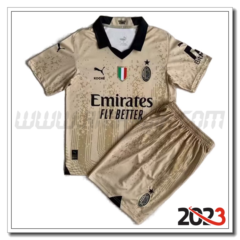 Kit Maglia Portiere AC Milan Bambino X KOCHE 2023 2024