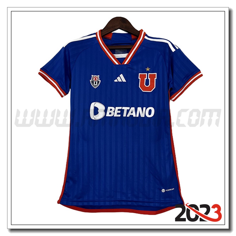Prima Maglia Calcio Universidad De Chile Donna 2023 2024