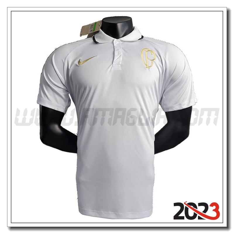 Maglia Polo Corinthians Bianco 2023 2024 -02