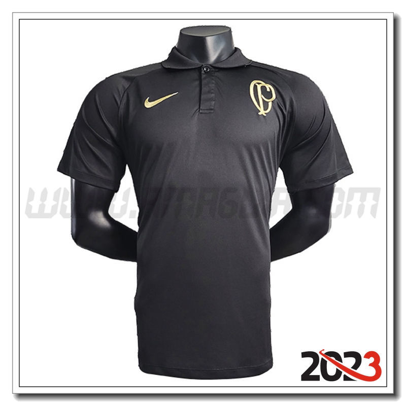 Maglia Polo Corinthians Nero 2023 2024 -02
