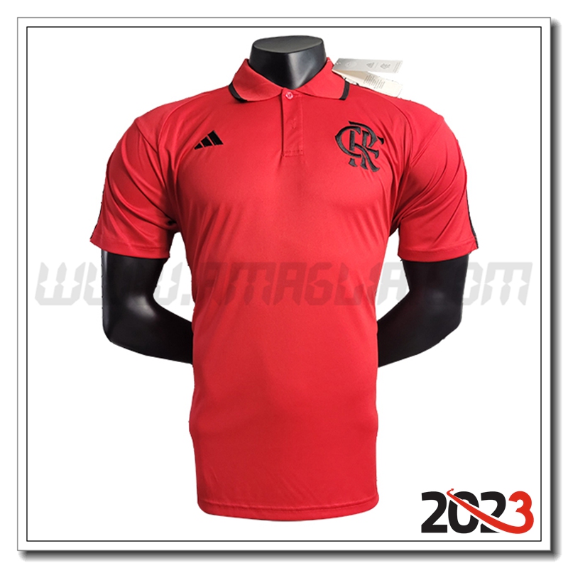 Maglia Polo Flamengo Rosso 2023 2024 -02