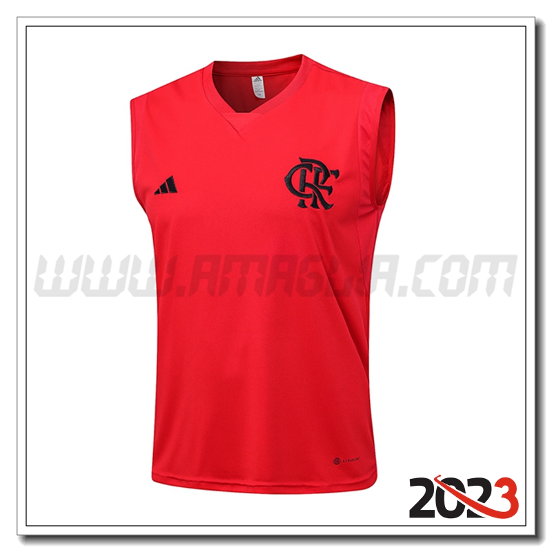 Canotta Allenamento Flamengo Rosso 2023 2024