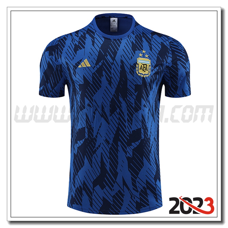 T Shirt Allenamento Argentina Blu 2023 2024