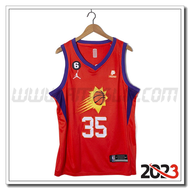 Maglia Phoenix Suns (DURANT #35) 2022/23 Rosso