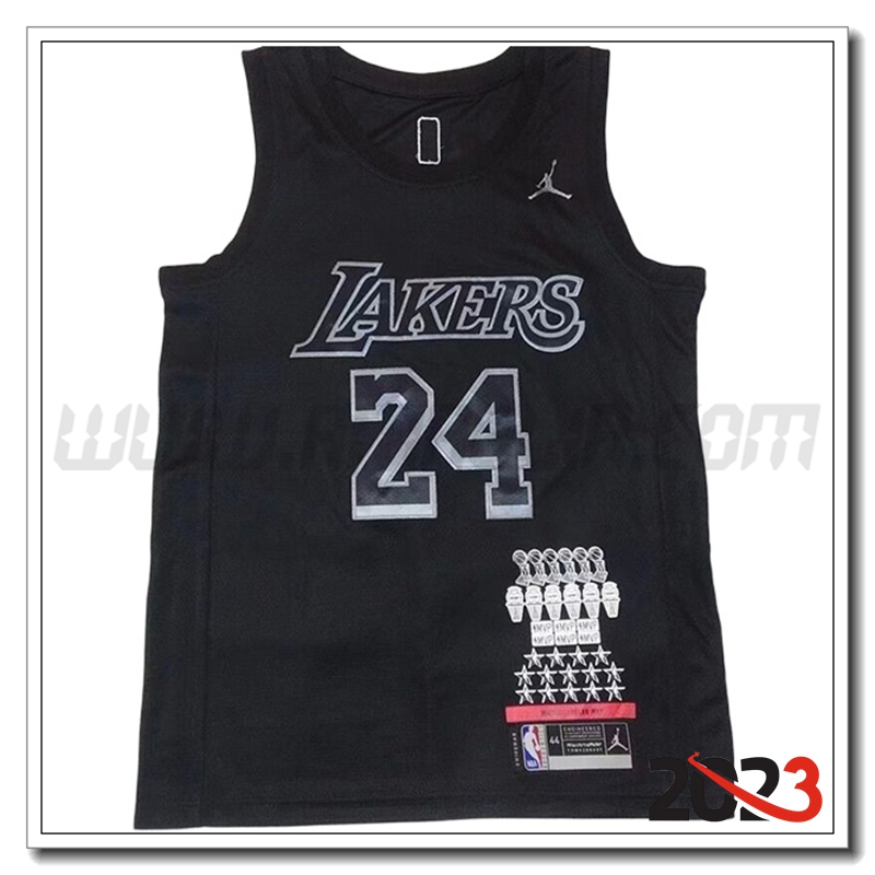 Maglia Los Angeles Lakers (KOBE #24) 2022/23 Nero