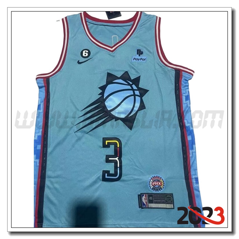 Maglia Phoenix Suns (PAUL #3) 2022/23 Azzurro