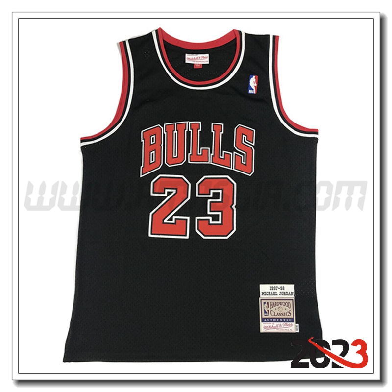 Maglia Chicago Bulls (JORDAN #23) 2022/23 Nero
