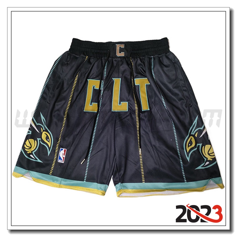Pantaloncini NBA Charlotte Hornets 2023 Bianco