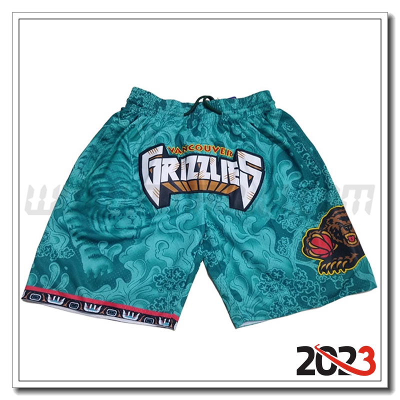 Pantaloncini NBA Memphis Grizzlies Verde Limited Edition