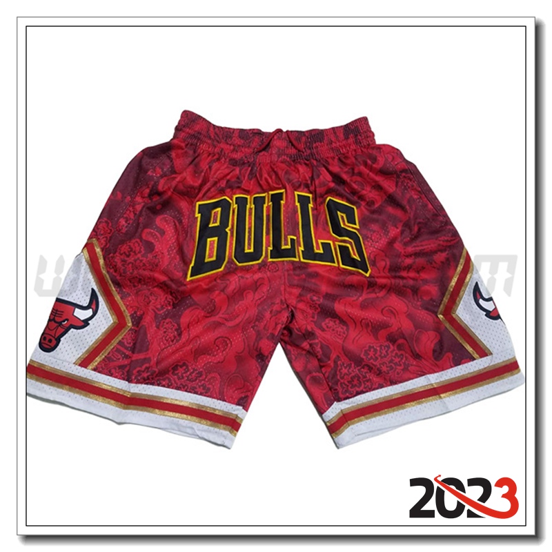 Pantaloncini NBA Chicago Bulls Rosso Limited Edition