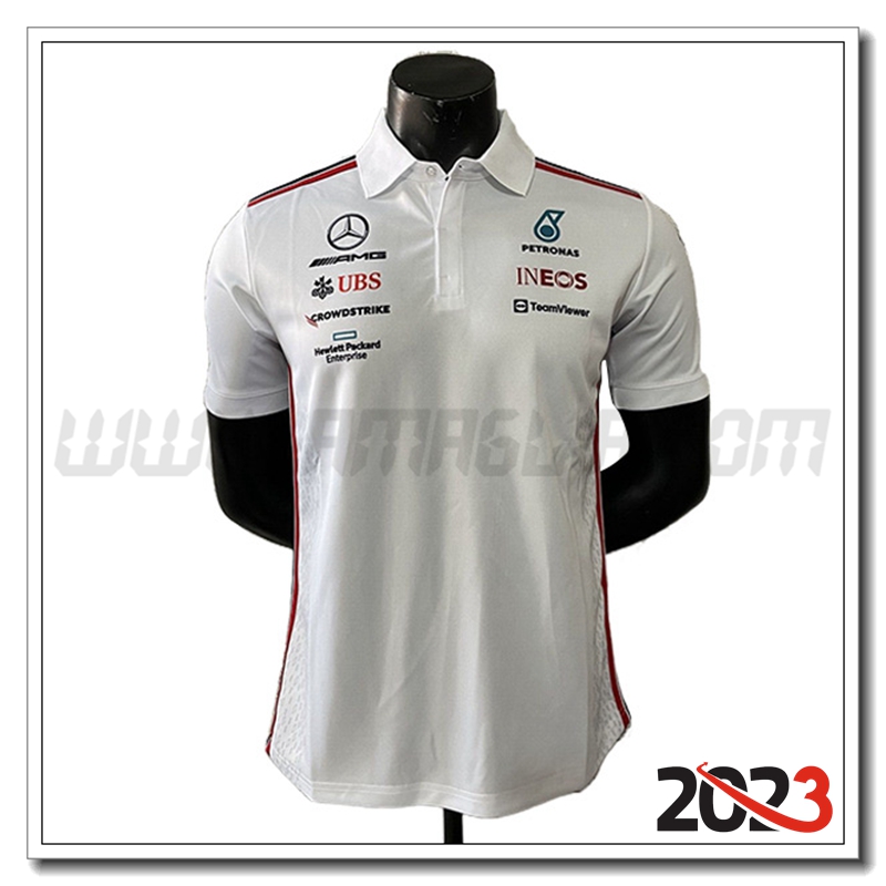 Polo F1 Mercedes Benz Team Bianco 2023