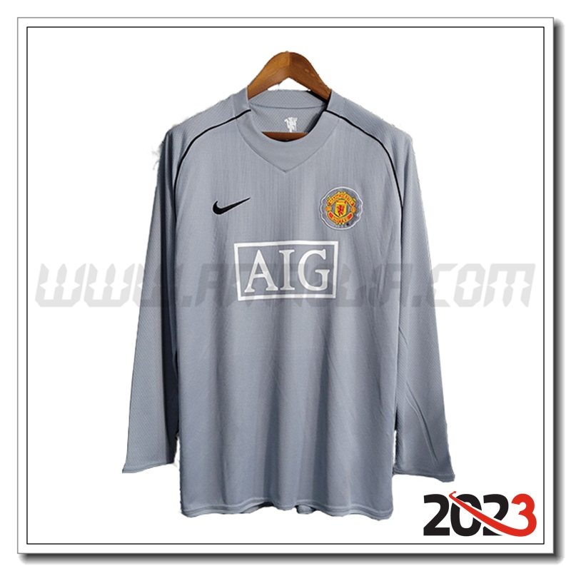 Maglia Retro Portiere Manchester United Manica lunga 2007/2008