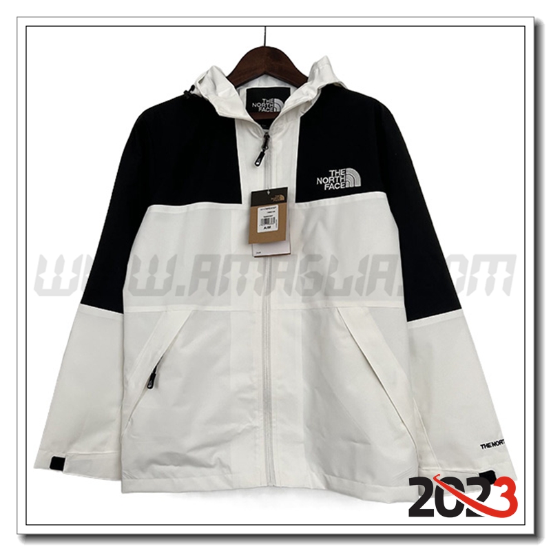 Giacca a Vento The North Face Bianco/Nero 2023 2024