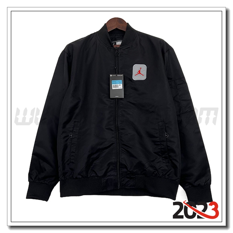 Giacca a Vento Jordan Nero 2023 2024 -02