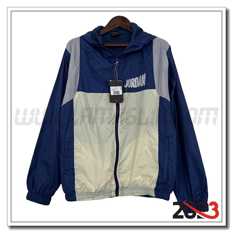Giacca a Vento Jordan Blu/Bianco 2023 2024