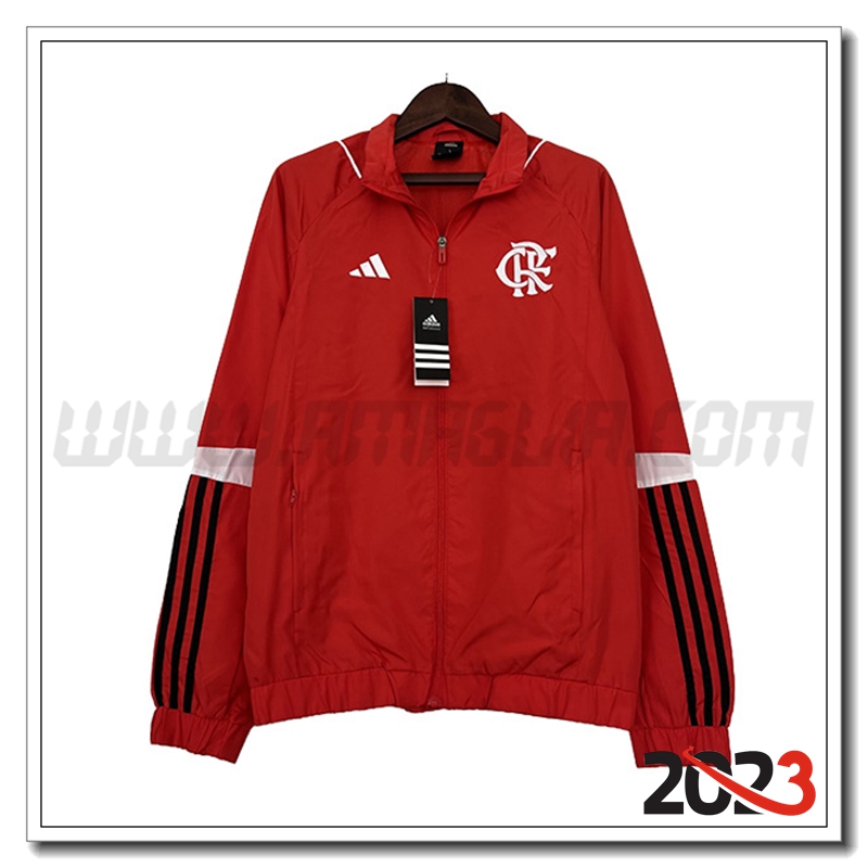 Giacca a Vento Flamengo Rosso 2023 2024
