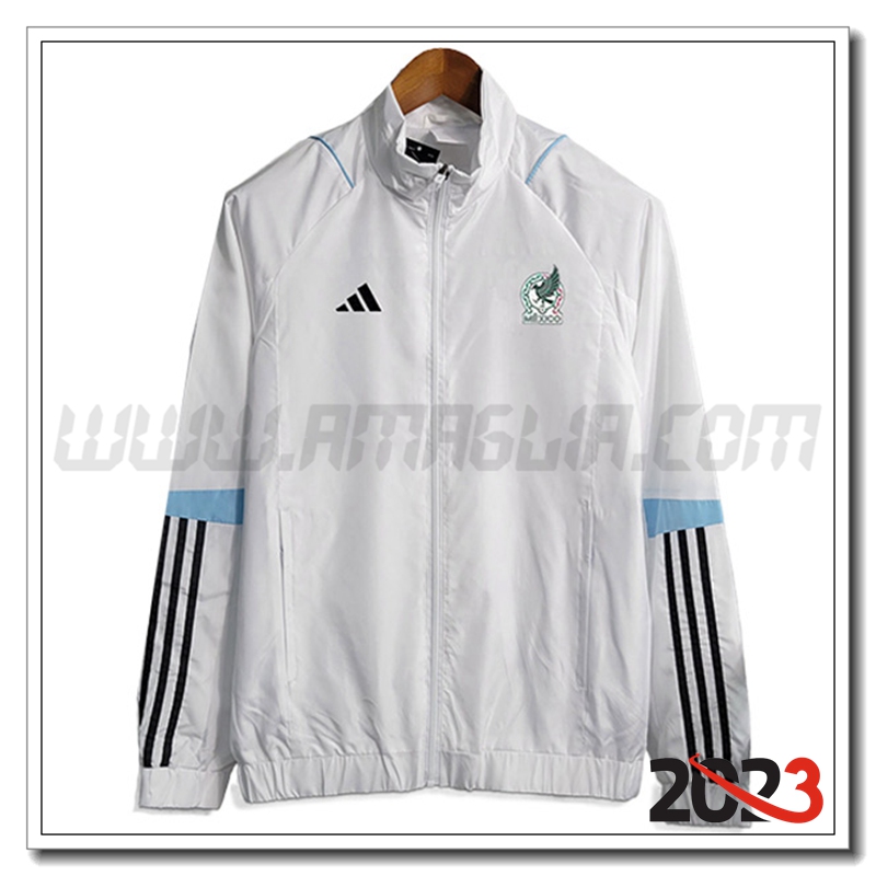 Giacca a Vento Messico Bianco 2023 2024