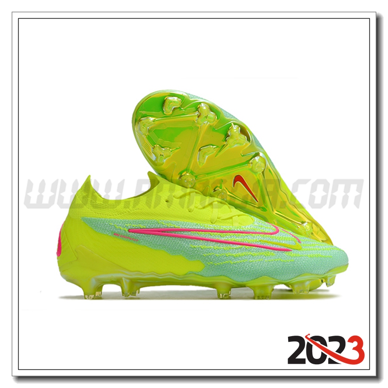 Nike Scarpe da Calcio Phantom GX Low Gang Elite FG Verde