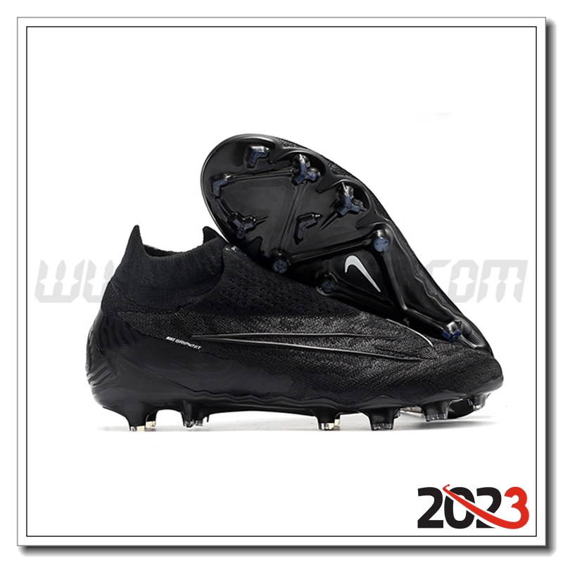 Nike Scarpe da Calcio Phantom GX High Gang Elite DF Link FG Nero -02