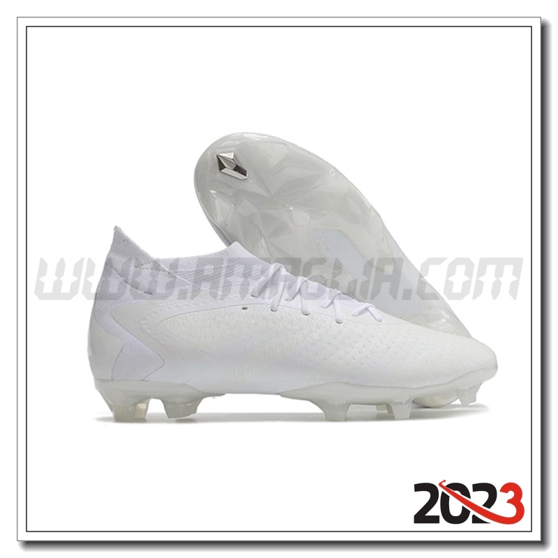 Adidas Scarpe da Calcio PREDATOR ACCURACY.1 FG BOOTS Bianco