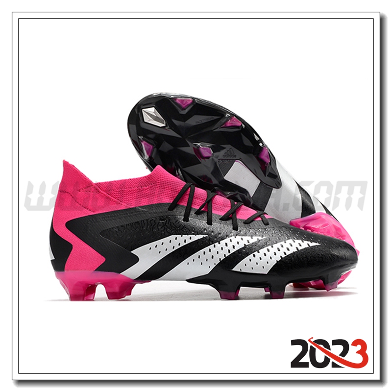 Adidas Scarpe da Calcio PREDATOR ACCURACY.1 FG BOOTS Nero/Rose