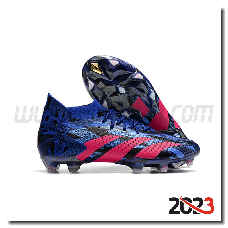 Adidas Scarpe da Calcio PREDATOR ACCURACY.1 FG BOOTS Blu/Rose