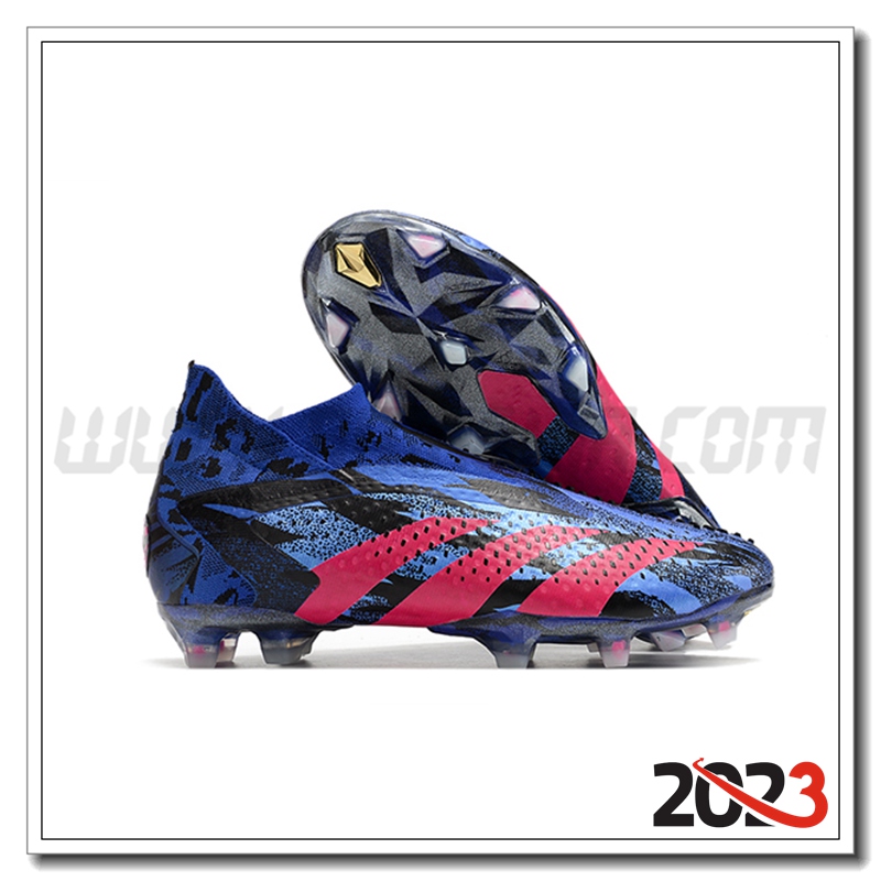 Adidas Scarpe da Calcio PREDATOR ACCURACY+ FG BOOTS Blu/Rose