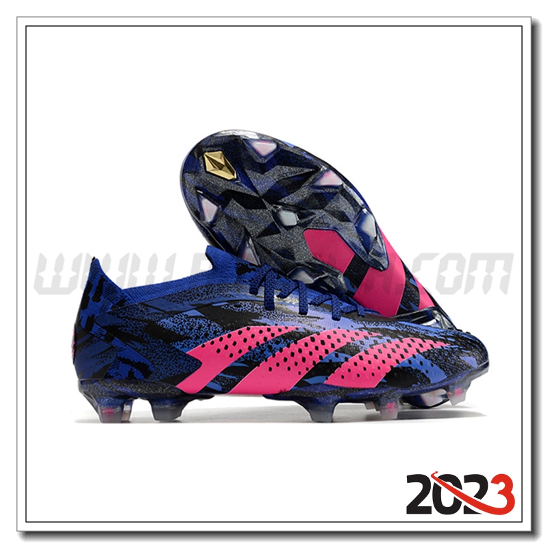 Adidas Scarpe da Calcio PREDATOR ACCURACY PAUL POGBA.1 FG Blu/Rose
