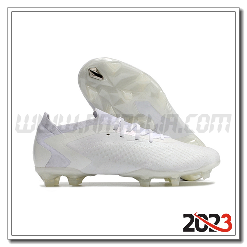 Adidas Scarpe da Calcio PREDATOR ACCURACY PAUL POGBA.1 FG Bianco