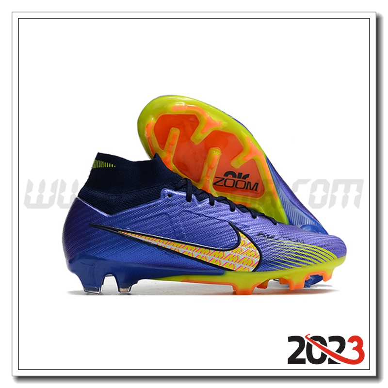 Nike Scarpe da Calcio Air Zoom Mercurial Superfly IX Elite FG Blu Marino