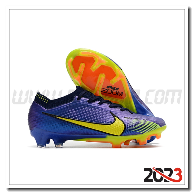 Nike Scarpe da Calcio Air Zoom Mercurial Vapor XV Elite FG Blu Marino