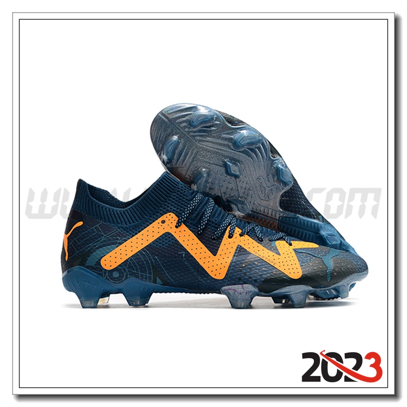 PUMA Scarpe da Calcio Future Ultimate FG Blu Scuro