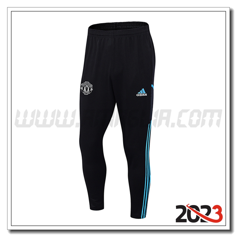 Pantaloni Allenamento Manchester United Nero 2023 2024 -02