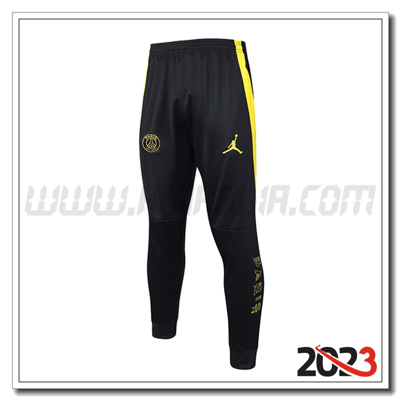 Pantaloni Allenamento Jordan PSG Nero 2023 2024